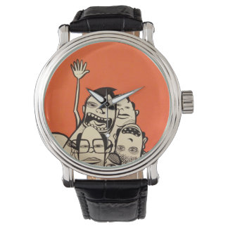 Montre Ciel orange