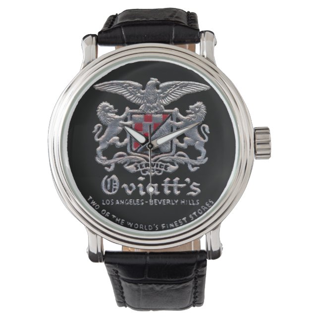 Montre Cimetière "Oviatt's" des années 1950 (devant)