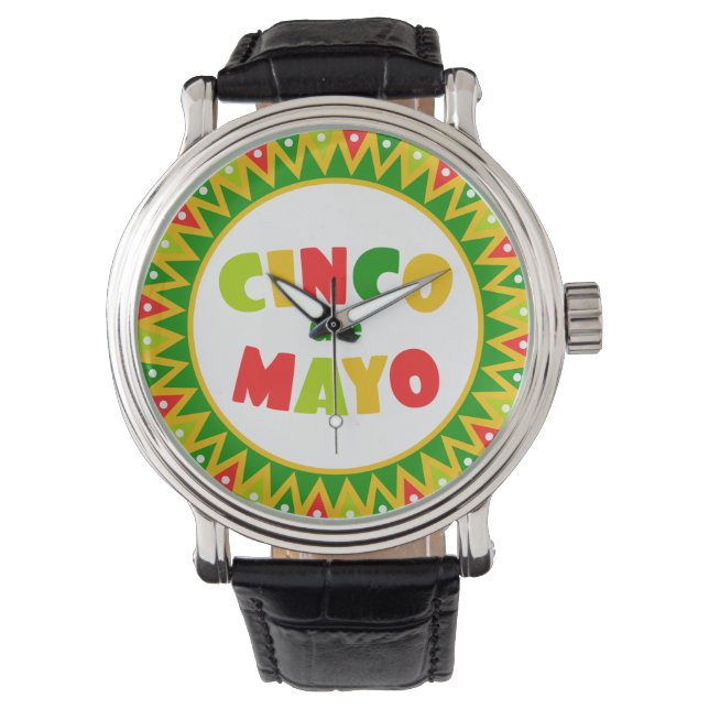 Montre Cinco de Mayo (devant)