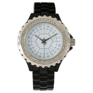 Montre circulaire de l'unité de tau Dozenal