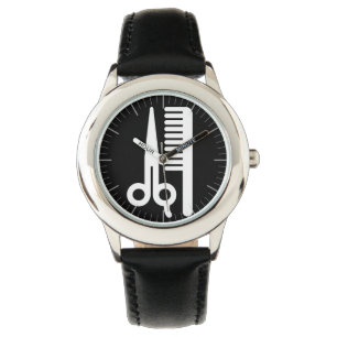 Montre Ciseaux et peigne