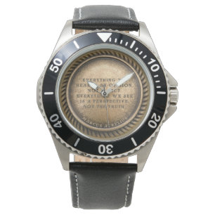 Montre Citation de Marcus Aurelius Pièce avec avis