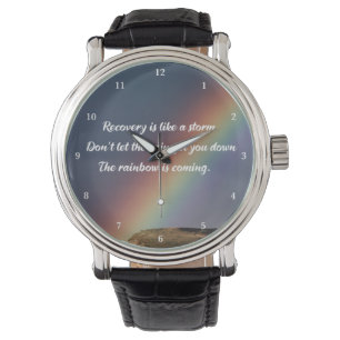 Montre Citation pour le rétablissement de la sobriété de