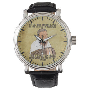 Montre Citation spirituelle drôle - moustique sur des