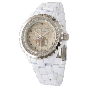 Montre Citation vintage d'art de dictionnaire d'Alice et