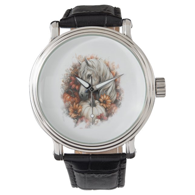 Montre Citrouille du pays du cheval (devant)