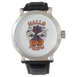 Montre Citrouille Halloween Catoween