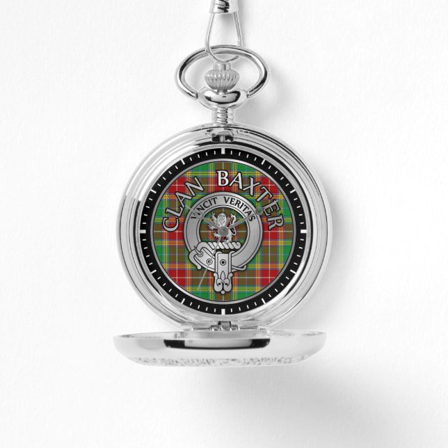 Montre Clan Baxter Crest et Tartan (Recto)