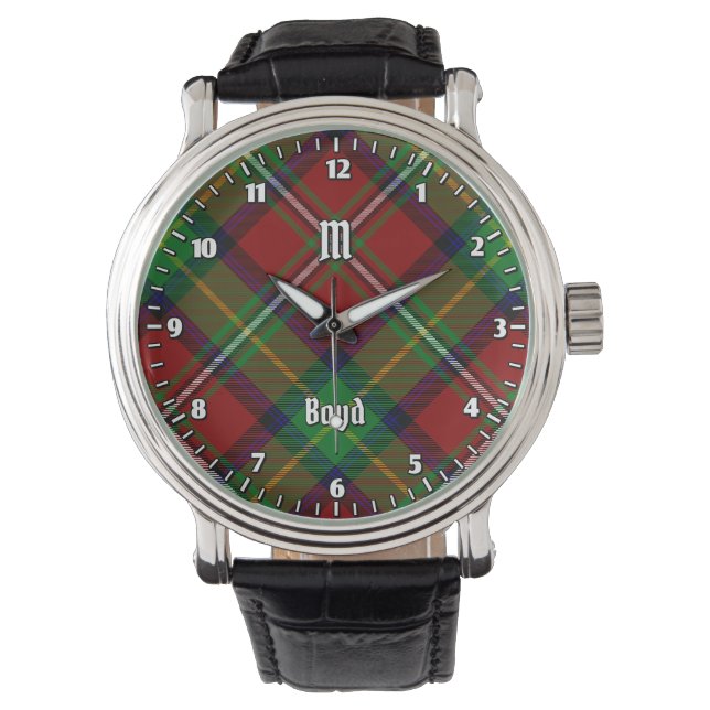 Montre Clan Boyd Tartan (devant)