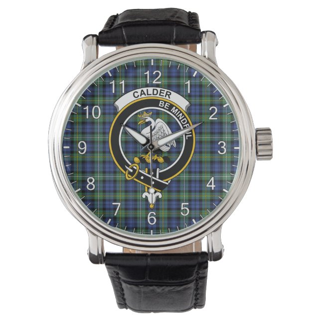 Montre Clan Campbell Argyll Classique Sans Temps Ancien ( (devant)