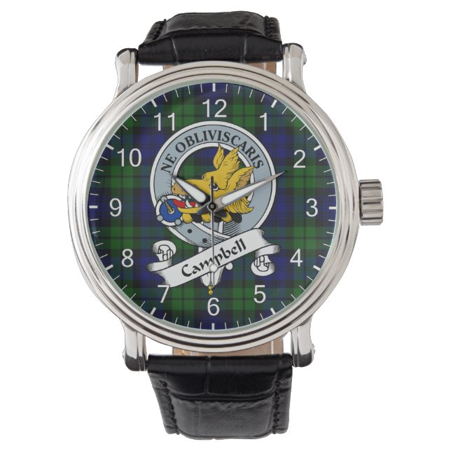 Montre Clan Campbell (Campbell de Breada) (devant)