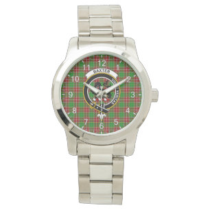 Montre Clan classique intemporel Baxter Insigne Tartan mo