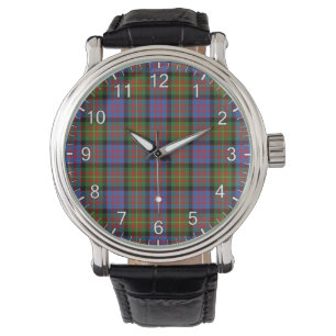 Montre Clan classique intemporel Carnegie Ancien Tartan P