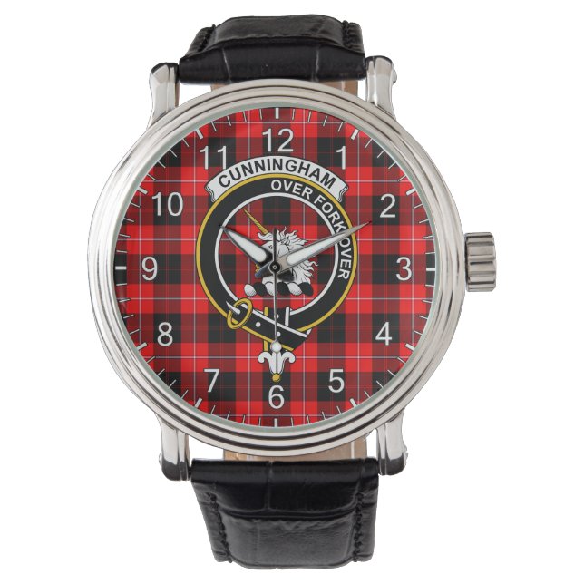 Montre Clan classique intemporel Cunningham moderne Tarta (devant)