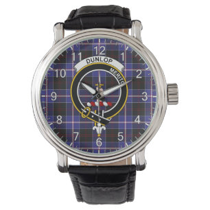 Montre Clan classique intemporel Dunlop Insigne moderne T