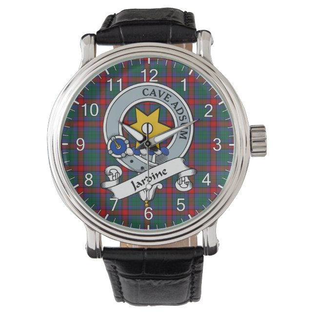 Montre Clan classique intemporel Jardine Dress Badge Tart (devant)