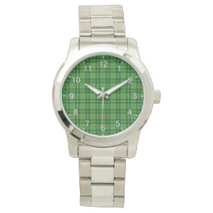 Montre Clan classique sans temps Blane Tartan Plaid Cadea