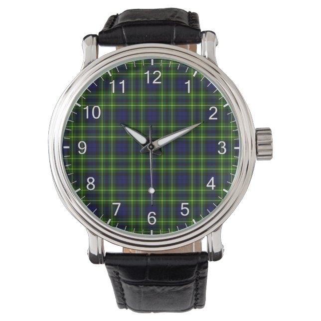 Montre Clan Classique Sans Temps Campbell Du Mode Breadal (devant)