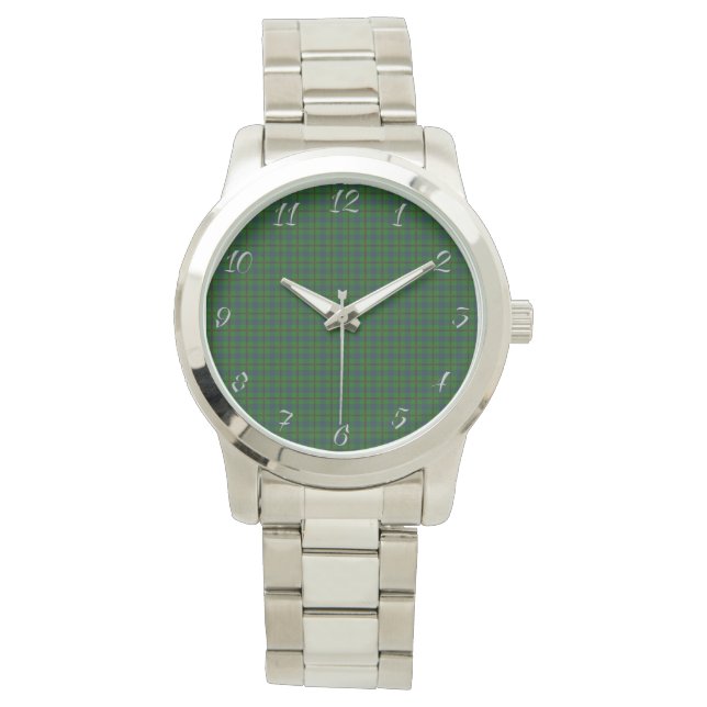 Montre Clan Classique Sans Temps Contre Chasse Plaid Tart (devant)