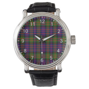 Montre Clan classique sans temps Donaldson Tartan Plaid C