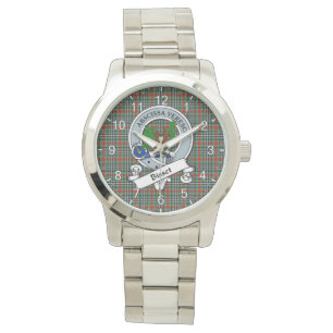 Montre Clan classique sans temps Motif Bisset Badge Tarta
