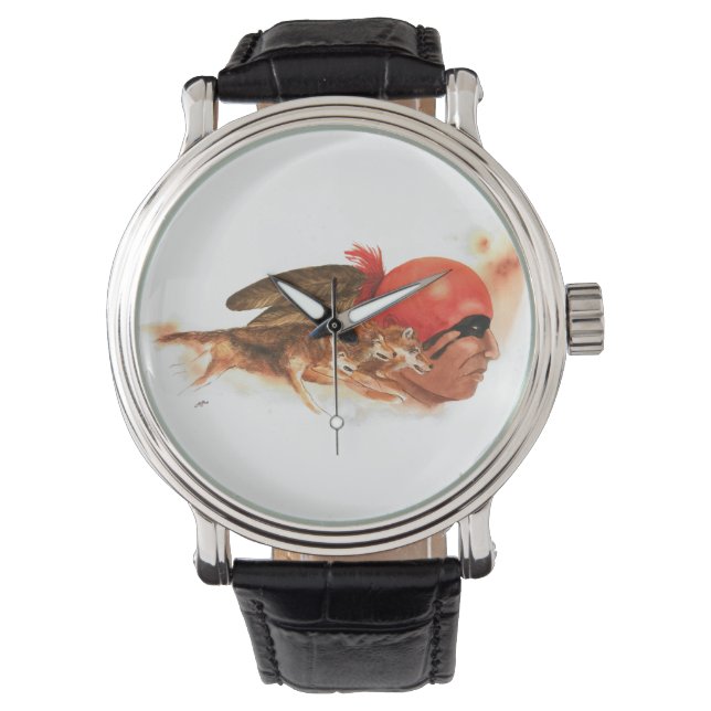 Montre Clan du loup de Cherokee (devant)