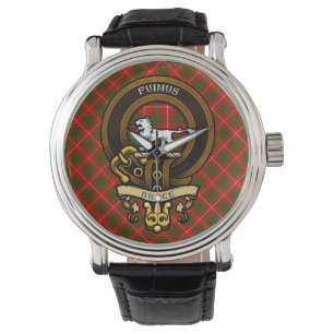 Montre Clan écossais Bruce Badge et Crest   Armoiries