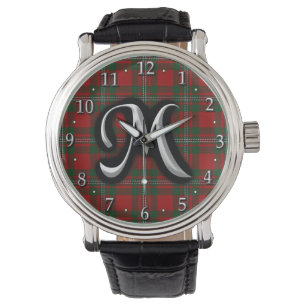 Montre Clan écossais MacGregor Monogram Tartan