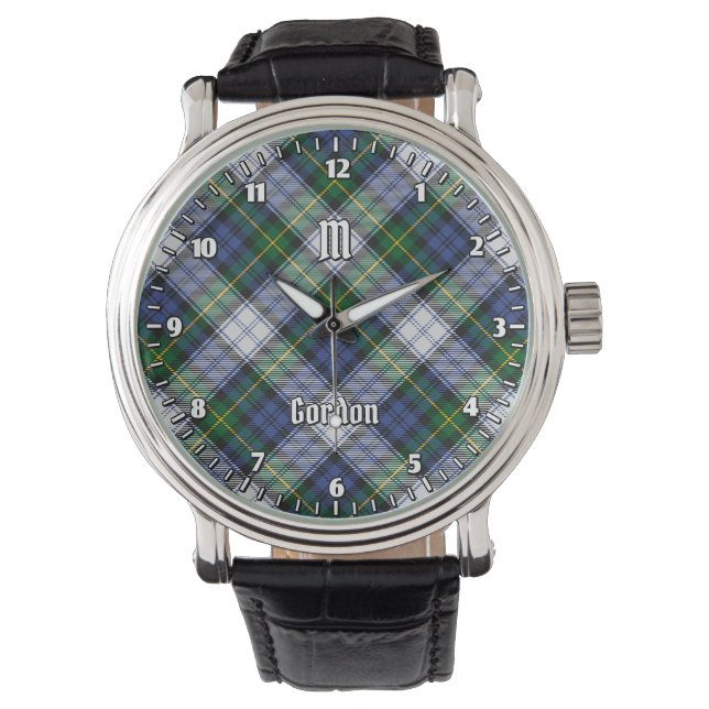 Montre Clan Gordon habille Tartan Watch (devant)