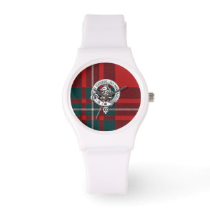 Montre Clan Gregor/montre de MacGregor, sport blanc