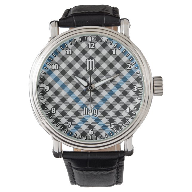 Montre Clan Haig Check Tartan (devant)