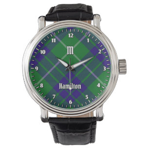 Montre Clan Hamilton Chasse Tartan Watch