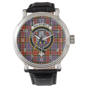 Montre Clan intemporel classique Dalrymple Tartan orginal