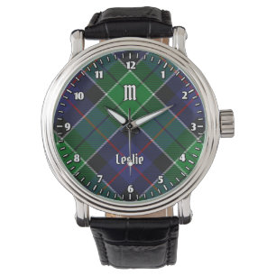 Montre Clan Leslie Chasse Tartan