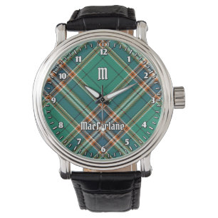 Montre Clan MacFarlane Tartan de chasse antique