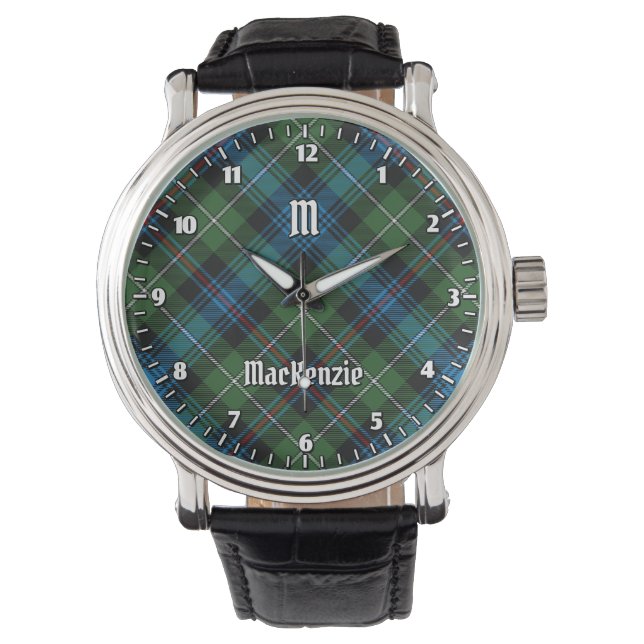 Montre Clan MacKenzie Tartan Watch (devant)