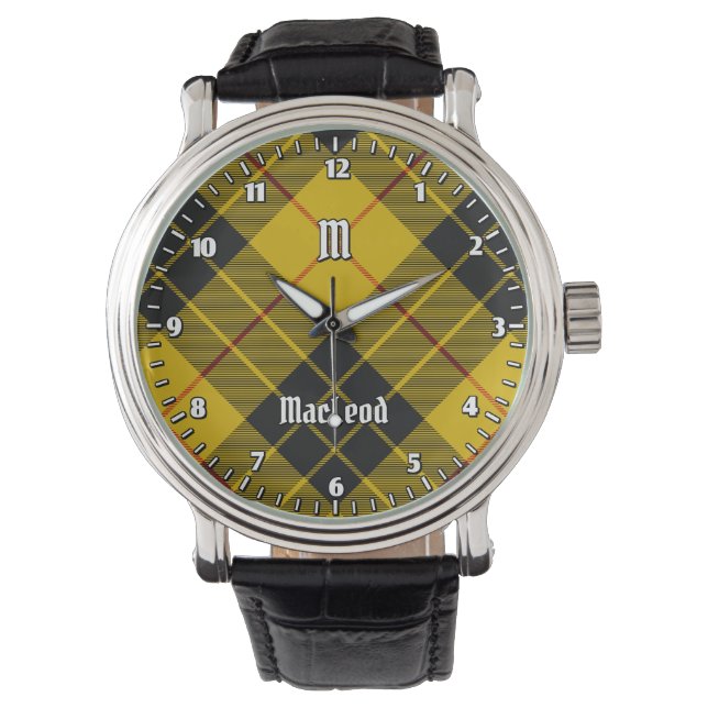 Montre Clan Macleod de Lewis Tartan (devant)