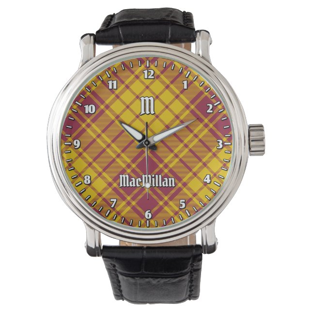 Montre Clan MacMillan robe Tartan (devant)