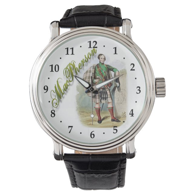 Montre Clan MacPherson Scottish Dream Watch (devant)