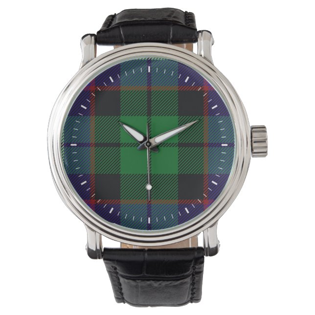 Montre Clan Mitchell Tartan (devant)