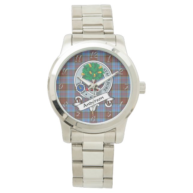 Montre Clan sans temps classique Anderson Insigne moderne (devant)