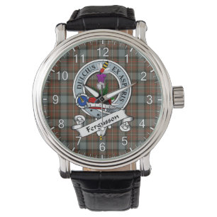 Montre Clan sans temps classique Ferguson Badge Patiné Ta