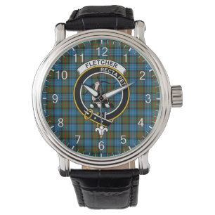 Montre Clan sans temps classique Fletcher de Dunan Tartan