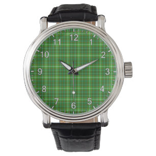 Montre Clan sans temps classique Forrester Chasse Tartan 