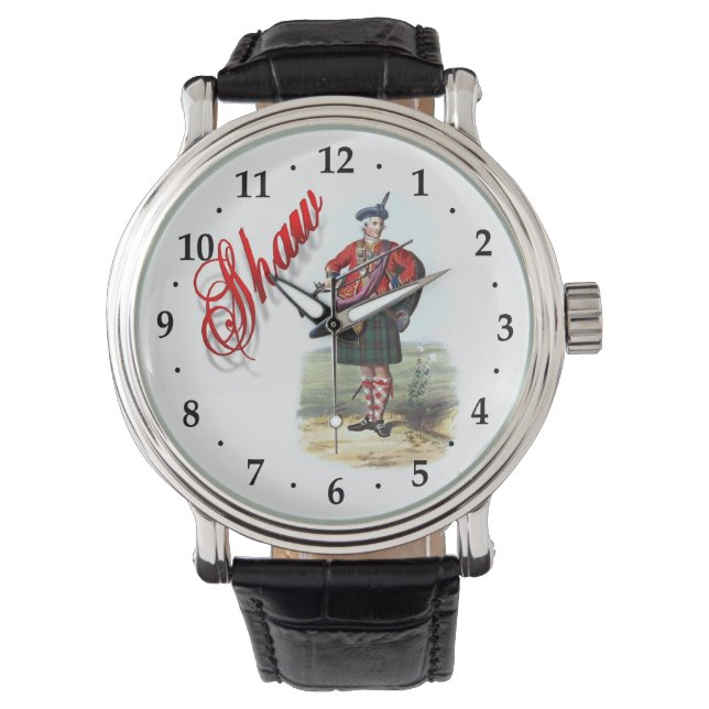 Montre Clan Shaw Scottish Dream Watch (devant)