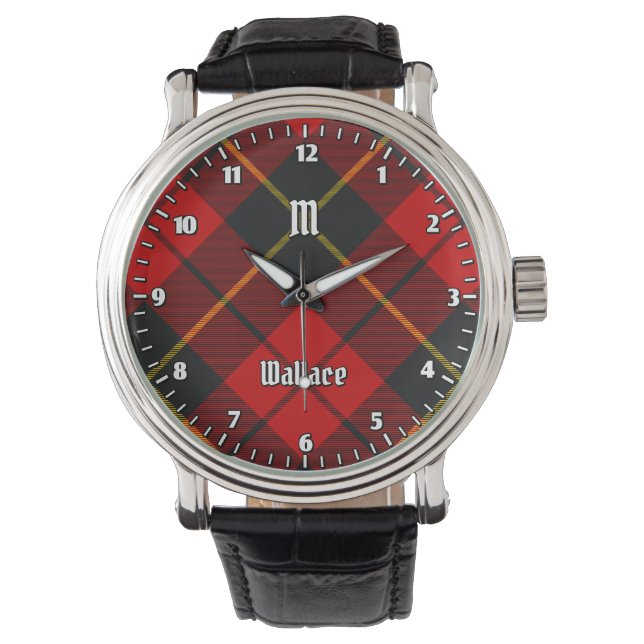Montre Clan Wallace Tartan Watch (devant)
