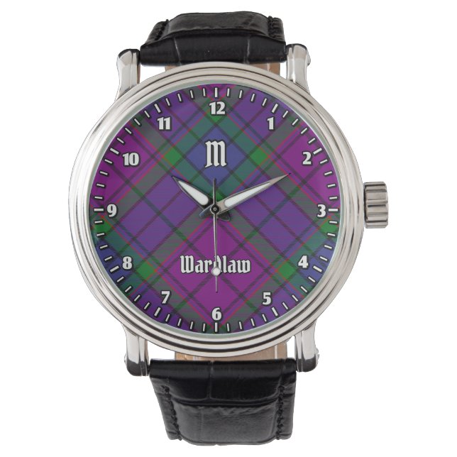 Montre Clan Wardlaw Tartan (devant)