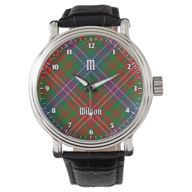 Montre Clan Wilson Modern Tartan (devant)