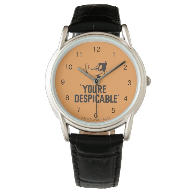 Montre Classic DAFFY DUCK™ "You're Despicable" (devant)