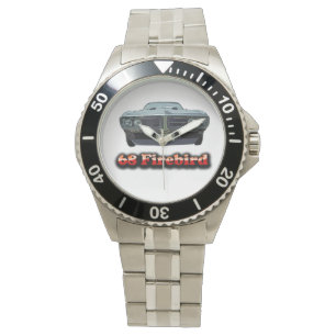 Montre classique d'acier inoxydable de 68 Firebird